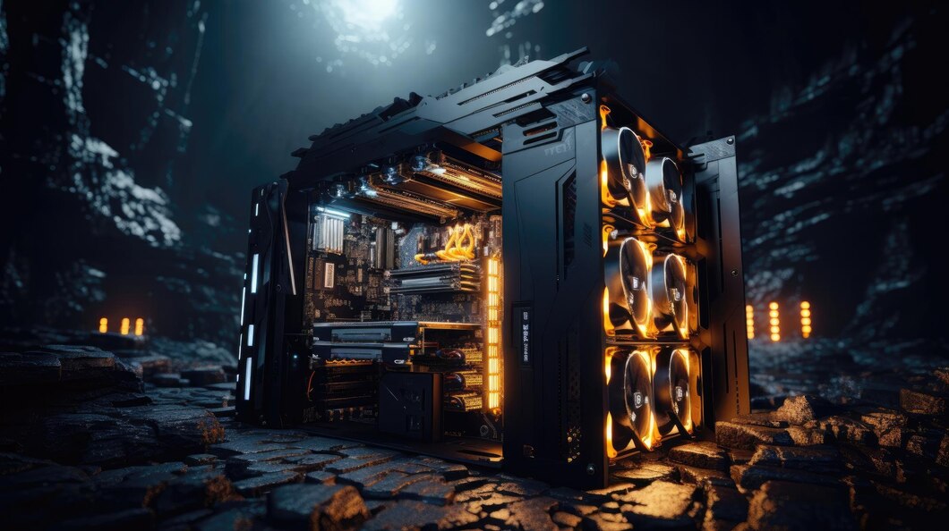 3. Kalolary 6 GPU Mining Open Case