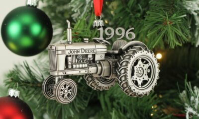 Discover the Beauty of the 1996 John Deere Pewter Christmas Ornament: A Collector’s Delight