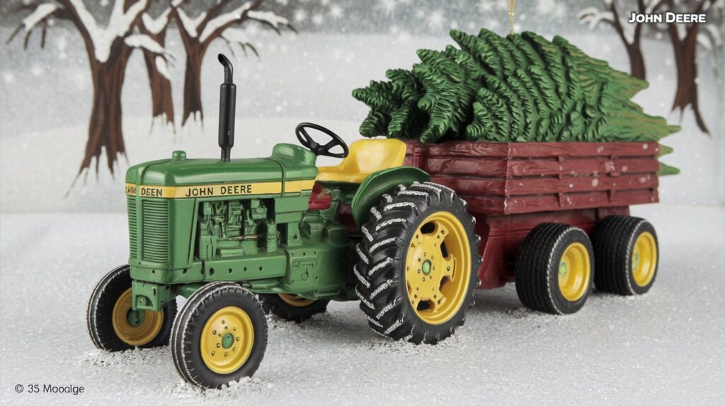 History and Significance of the 1996 John Deere Pewter Christmas Ornament